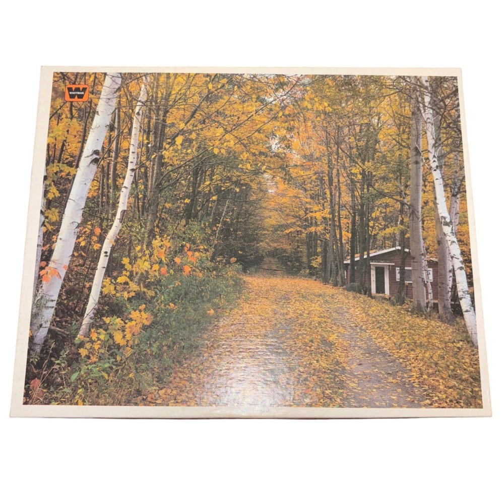 Barre, Vermont | Fall Landscape | Whitman 1000 Piece Puzzle | 21.5 x 27.5